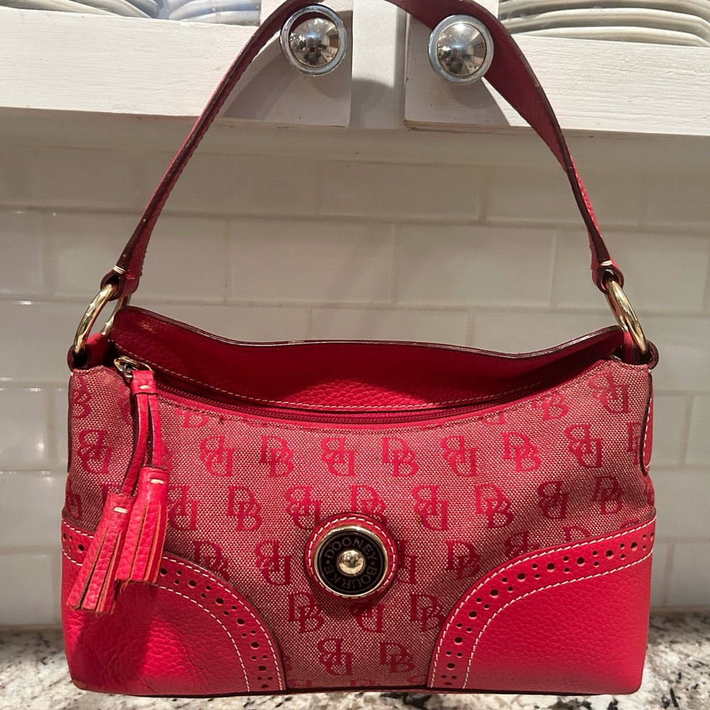 Dooney & Bourke Red Shoulder Bag